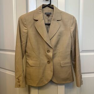 Ann Taylor Tan Blazer Jacket